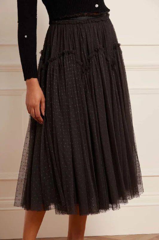 Button - down skirts for a classic style Arabesque Midaxi Skirt