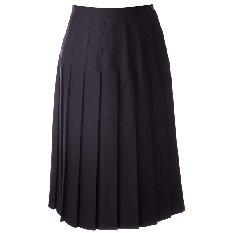 Cotton blend skirts for durability Girls Pleated Uniform Skirt